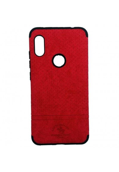 قاب و بک کاور گوشی مدل A2 لایت شیائومی طرح پولو | Xiaomi Mi A2 Lite Cloth Texture Polo & Racquet Club Santabarbara Case Cover