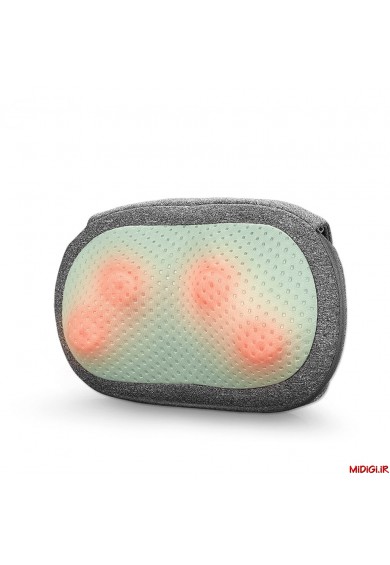 بالشت ماساژور گرم و ماساژ سه بعدی عضلات بدن لیفان شیاومی شیائومی | Xiaomi Leravan Lefan Lf Wireless Warm Massage Pillow Temperature 3D Massager