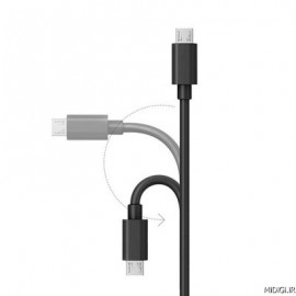 کابل شارژ و دیتا میکرو یو اس بی 120 سانتی متری مشکی می شیاومی شیائومی | Xiaomi Mi Micro USB Cable 120cm Black