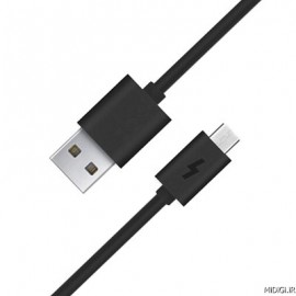 کابل شارژ و دیتا میکرو یو اس بی 120 سانتی متری مشکی می شیاومی شیائومی | Xiaomi Mi Micro USB Cable 120cm Black