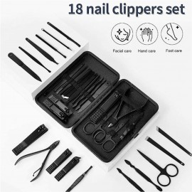 ست مانیکور 18 کاره گرین لاین مدل Green Lion 18 in 1 Travel Manicure Set GNMTRVL18