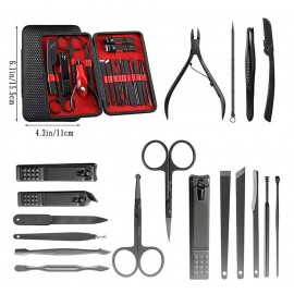 ست مانیکور 18 کاره گرین لاین مدل Green Lion 18 in 1 Travel Manicure Set GNMTRVL18
