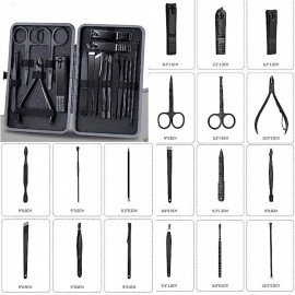 ست مانیکور 18 کاره گرین لاین مدل Green Lion 18 in 1 Travel Manicure Set GNMTRVL18