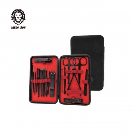 ست مانیکور 18 کاره گرین لاین مدل Green Lion 18 in 1 Travel Manicure Set GNMTRVL18