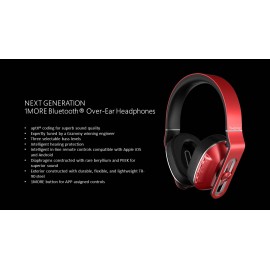 هدفون بلوتوث روی گوش وان مور مدل ام کی 802 | 1More MK802 Voice of China Bluetooth Over-Ear Headphones