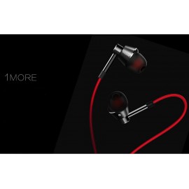 هندزفری هدفون وان مور تک درایور با میکروفن می شیاومی شیامی شیائومی | 1More Single Driver In-Ear Headphones Red Black