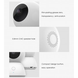 دوربین هوشمند خانگی 360 درجه تحت شبکه می میجیا شیاومی شیائومی شیامی | Xiaomi Mi MiJia 360 Smart Home IP Camera White