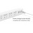 سه راهی برق سفید با سه پورت یو اس بی می شیاومی شیامی شیائومی | Xiaomi Mi Power Strip 3 Sockets 3 USB Ports White XMCXB01QM