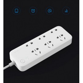 چند راهی برق هوشمند شیائومی می شیاومی | Xiaomi Mi Smart Power Strip ZNCXB01ZM White