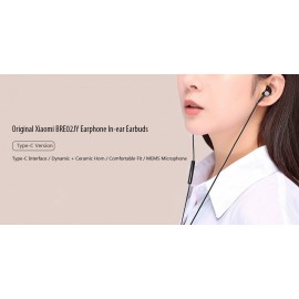 هدفون مدل دوال درایور تایپ سی می شیاومی شیائومی | Xiaomi BRE02JY Dual Drivers In-ear Type-C Earphone 