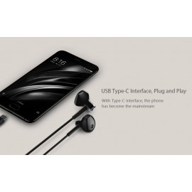 هدفون مدل دوال درایور تایپ سی می شیاومی شیائومی | Xiaomi BRE02JY Dual Drivers In-ear Type-C Earphone 