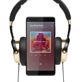 هدفون هدست روی گوش سیمی می شیاومی شیامی شیائومی | Xiaomi Mi Hi Fi Headphones telephone headset Gold/Black Wired