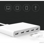 شارژر لپ تاپ چند پورت یو اس بی می شیاومی (شیائومی) Xiaomi Mi Charger Multiport USB And Charging For Laptops