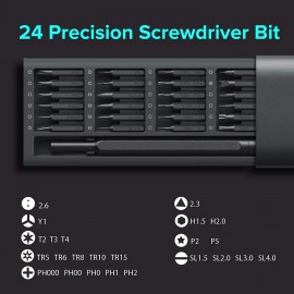 پیچ گوشتی ویها با 24 عدد سری Wiha میجیا ویحا می شیائومی شیاومی | Xiaomi Mi MiJia Wiha Screwdriver 24 Set