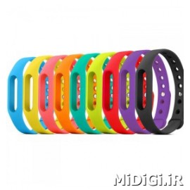 بند رنگی دستبند هوشمند سلامتی می بند 1A 1S شیاومی (شیائومی) |  Xiaomi Mi Miband Strap For Version 1A 1S