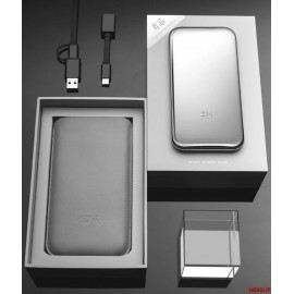 پاوربانک استیل اسپیس 6000 میلی آمپر ساعت فست شارژ زدمی شیاومی شیائومی | Xiaomi Mi ZMi QPB60 Space Steel Power Bank 6000mAh Fast Charger