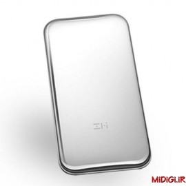 پاوربانک استیل اسپیس 6000 میلی آمپر ساعت فست شارژ زدمی شیاومی شیائومی | Xiaomi Mi ZMi QPB60 Space Steel Power Bank 6000mAh Fast Charger