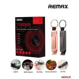 فندک الکتریکی المنتی شارژی و گجت چند کاره ریمکس | Remax Tondan RT-CL02 MultiFunctional Rechargable Electronical Cigarette Lighter