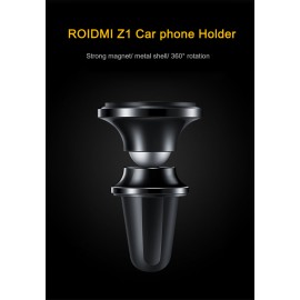 هولدر مغناطیسی موبایل دریچه کولر ماشین رویدمی می شیاومی شیامی شیائومی | Xiaomi Mi ROIDMi Z1 Car Air Vent Phone Stand Holder