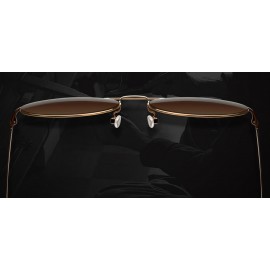 عینک آفتابی گرد تی اس شیائومی |  Xiaomi TS Turok Steinhardt Sunglasses SM008-0309 Brown