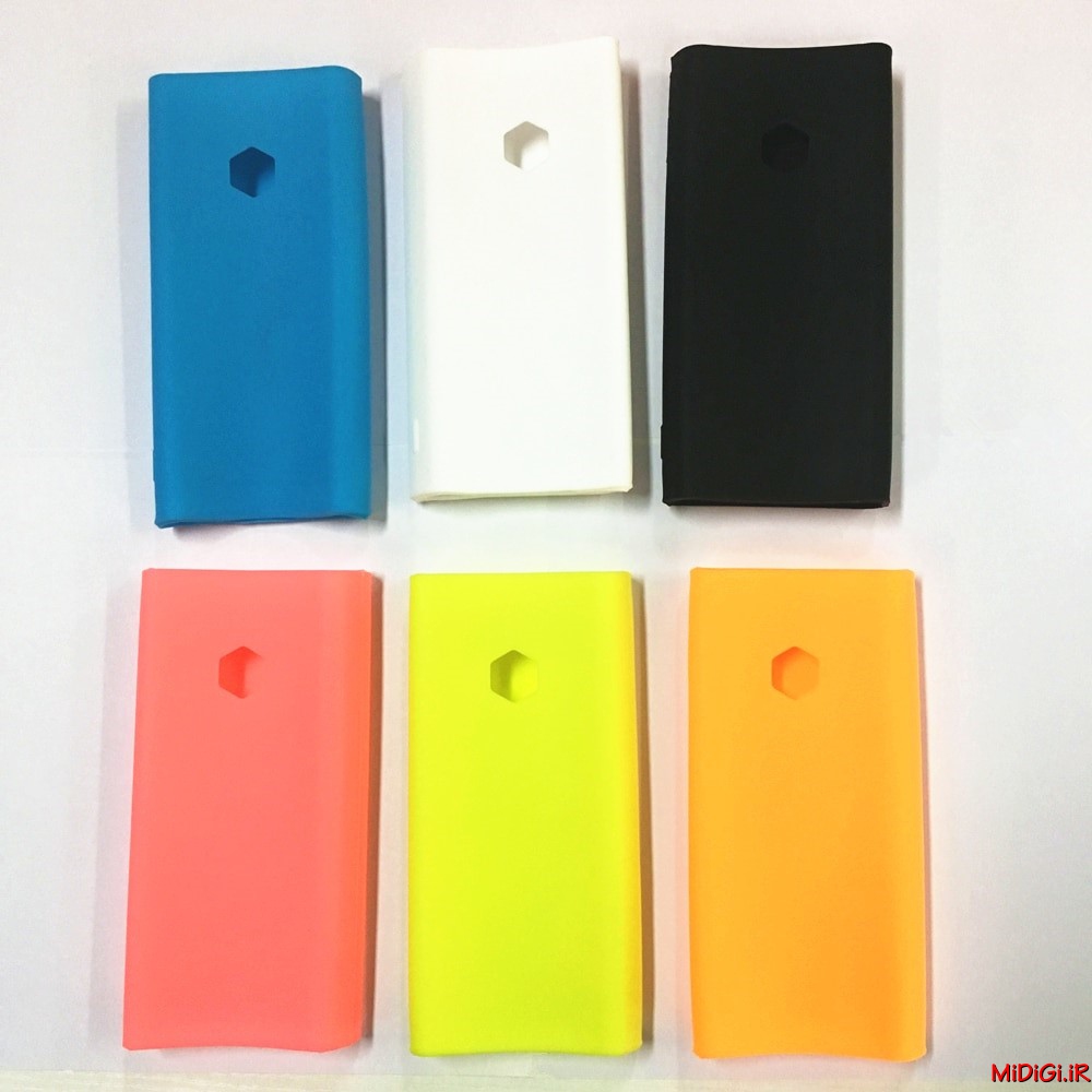 کاور سیلیکونی پاور بانک 20000mAh 2C PLM06ZM شیاومی | Silicone Cover For Mi Xiaomi 20000mAh 2C PLM06ZM Power Bank