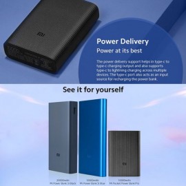 پاور بانک فست شارژ 10000 میلی آمپر ساعت اولترا کامپکت مدل PB1022ZM شیائومی - Xiaomi Mi Power Bank 3 Ultra Compact 10000mAh PB1022ZM