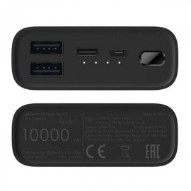 پاور بانک فست شارژ 10000 میلی آمپر ساعت اولترا کامپکت مدل PB1022ZM شیائومی - Xiaomi Mi Power Bank 3 Ultra Compact 10000mAh PB1022ZM