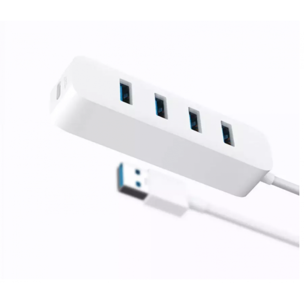 هاب 4 پورت یو اس بی 3 مدل XMFXQ01QM USB 3.0 شیائومی - Xiaomi 4Ports USB3 Expansion Adapter Hub XMFXQ01QM