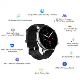 ساعت هوشمند آمازفیت شیائومی مدل Xiaomi Amazfit GTR 2 نسخه گلوبال - Xiaomi Amazfit GTR2 Smartwatch Global A1952