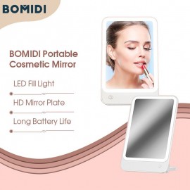 آینه آرایشی میکاپ ال ای دی شارژی همراه مدل Bomidi LED Mirror R1 شیائومی - Xiaomi Bomidi Portable Makeup LED Mirror R1