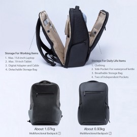 کوله پشتی 26 لیتری مسافرتی چند کاره مدل Multifunction Backpack2 XMSJB02RM شیائومی - Xiaomi Business Travel Multifunction Classic Backpack 2 XMSJB02RM