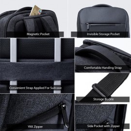 کوله پشتی 26 لیتری مسافرتی چند کاره مدل Multifunction Backpack2 XMSJB02RM شیائومی - Xiaomi Business Travel Multifunction Classic Backpack 2 XMSJB02RM