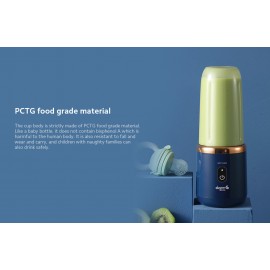 مخلوط کن و میکسر شارژی همراه قابل حمل مدل DEM-NU06 شیائومی - Xiaomi Deerma DEM-NU06 Portable Blender Electric Juicer