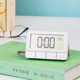 ساعت رومیزی آلارم دار چندکاره مدل Deli 8841 شیائومی - Xiaomi Deli 8841 Multifunctional Timer Chronograph Electronic Alarm Clock