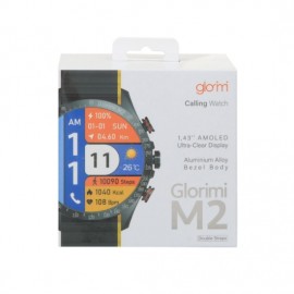 ساعت هوشمند با قابلیت مکالمه مدل گلوریمی Glorimi M2 شیائومی نسخه دو بند و گلوبال - Xiaomi Glorimi M2 Smart Calling Watch Global Double Straps