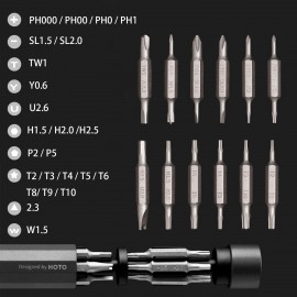 پیچ گوشتی دقیق 24 سری مدل HOTO QWLSD004 شیائومی - Xiaomi HOTO 24 IN 1 Precision Screwdriver QWLSD004