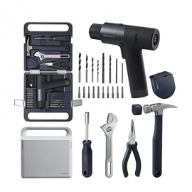 کیت جعبه ابزار و دریل شارژی برقی براشلس مدل هوتو HOTO QWDZGJ001 شیائومی - Xiaomi Hoto 12V Brushless Drill TOOL SET Kit QWDZGJ001