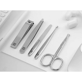 ست مسافرتی 5 عددی مانیکور و اصلاح ناخن مدل HuoHou HU0061 شیائومی - Xiaomi HuoHou Stainless Steel Portable Nail Clipper Manicure Tool Set Kit HU0061