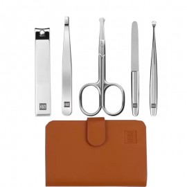 ست مسافرتی 5 عددی مانیکور و اصلاح ناخن مدل HuoHou HU0061 شیائومی - Xiaomi HuoHou Stainless Steel Portable Nail Clipper Manicure Tool Set Kit HU0061