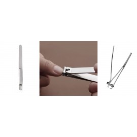 ست مسافرتی 5 عددی مانیکور و اصلاح ناخن مدل HuoHou HU0061 شیائومی - Xiaomi HuoHou Stainless Steel Portable Nail Clipper Manicure Tool Set Kit HU0061