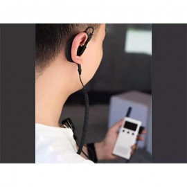 هندزفری هدست سیمی تک گوش حلزونی مخصوص واکی تاکی مدل Jifeng Intercom Headset H1 شیائومی