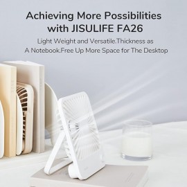 پنکه رومیزی و پاوربانک شارژی دو کاره جیسولایف مدل FA26 شیائومی - Xiaomi Jisulife 4500mAh Powerbank And Ultrathin Table Desktop Fan FA26