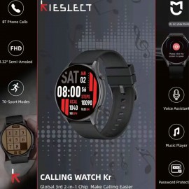 ساعت هوشمند با قابلیت مکالمه مدل کیسلکت Kr شیائومی نسخه گلوبال - Xiaomi Kieslect Calling Watch Kr Global Double Straps