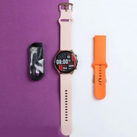 ساعت هوشمند با قابلیت مکالمه مدل کیسلکت Kr شیائومی نسخه گلوبال - Xiaomi Kieslect Calling Watch Kr Global Double Straps