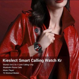 ساعت هوشمند با قابلیت مکالمه مدل کیسلکت Kr شیائومی نسخه گلوبال - Xiaomi Kieslect Calling Watch Kr Global Double Straps