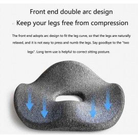 زیرنشیمنی و کوسن بالشت طبی کمر و دنبالچه مدل Leravan LJ-SE002-MGY شیائومی - Xiaomi LERAVAN LJ-SE002-MGY Hip Lift Cushion Seat Foam Pillow