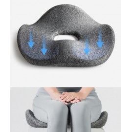 زیرنشیمنی و کوسن بالشت طبی کمر و دنبالچه مدل Leravan LJ-SE002-MGY شیائومی - Xiaomi LERAVAN LJ-SE002-MGY Hip Lift Cushion Seat Foam Pillow