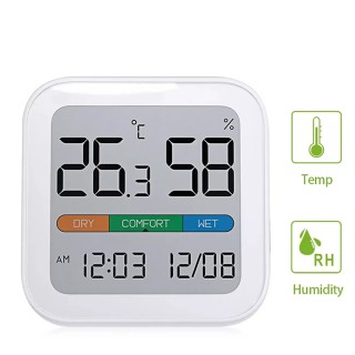 دما سنج و رطوبت سنج و نمایش ساعت و تاریخ دیجیتال مدل MIIIW S210 شیائومی - Xiaomi MIIIW Comfort Temperature and Humidity Clock S210