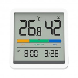 دما سنج و رطوبت سنج و نمایش ساعت و تاریخ مدل MIIIW NK5253 شیائومی - Xiaomi MIIIW Temperature And Humidity Clock And Date NK5253