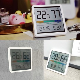 دما سنج و رطوبت سنج و نمایش ساعت و تاریخ مدل MIIIW NK5253 شیائومی - Xiaomi MIIIW Temperature And Humidity Clock And Date NK5253